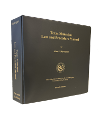 Municipal Law and Procedure Manual Cover
