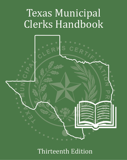 Texas Municipal Clerks Handbook Cover Photo